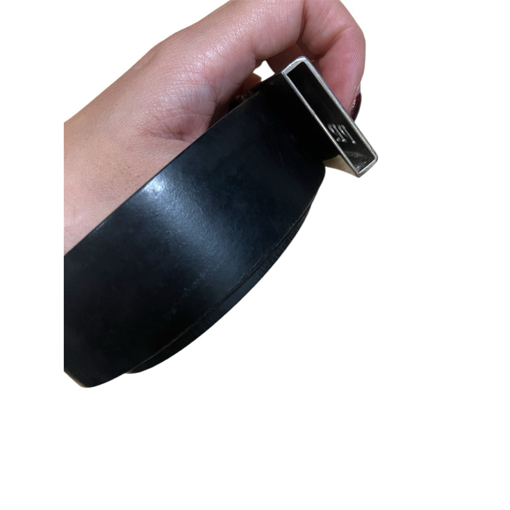 PRADA 黑色 皮帶 保證正品