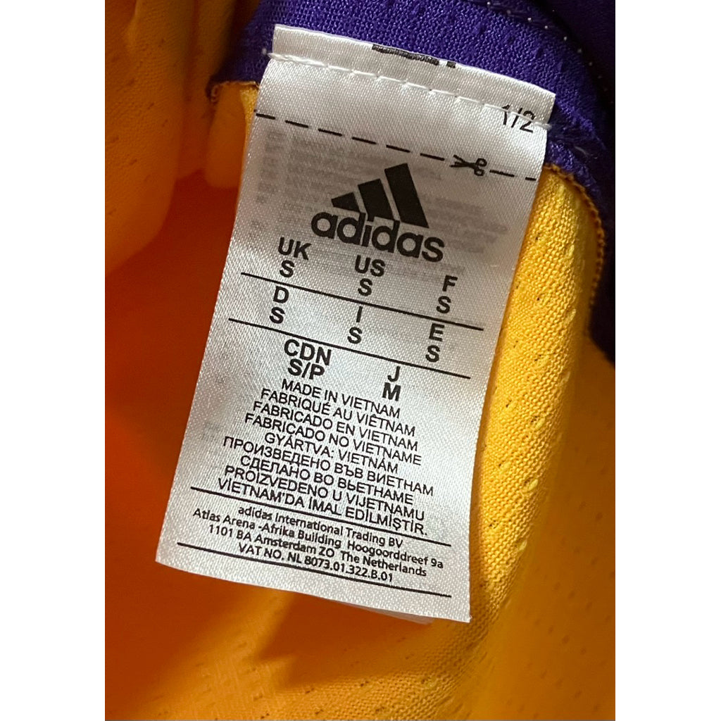 ADIDAS 愛迪達 NBA 絕版 洛杉磯湖人 14號 INGRAM 成人版 S號 球衣 保證正品