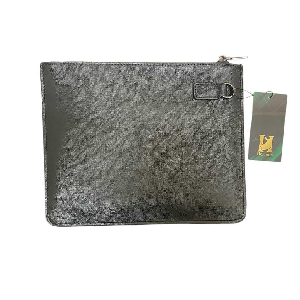 全新品❗️❗️❗️HERMAN 義大利品牌 黑色 犀牛巴列塔手拿包