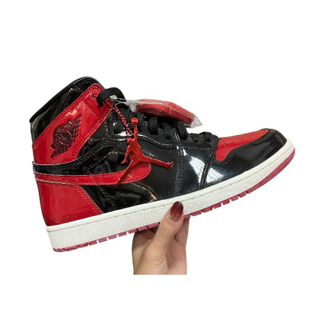 AIR JORDAN 1 RETRO HIGH OG PATENT BRED 黑紅 漆皮 一代 高筒 保證正品