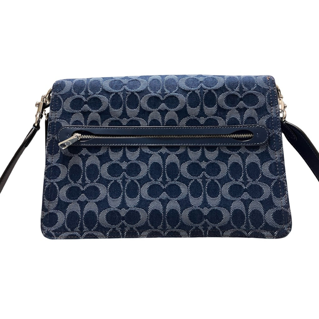 ⚠️請詳閱商品描述❗️近新品❗️❗️❗️COACH TABBY 30 牛仔布 手提 斜背包 保證正品