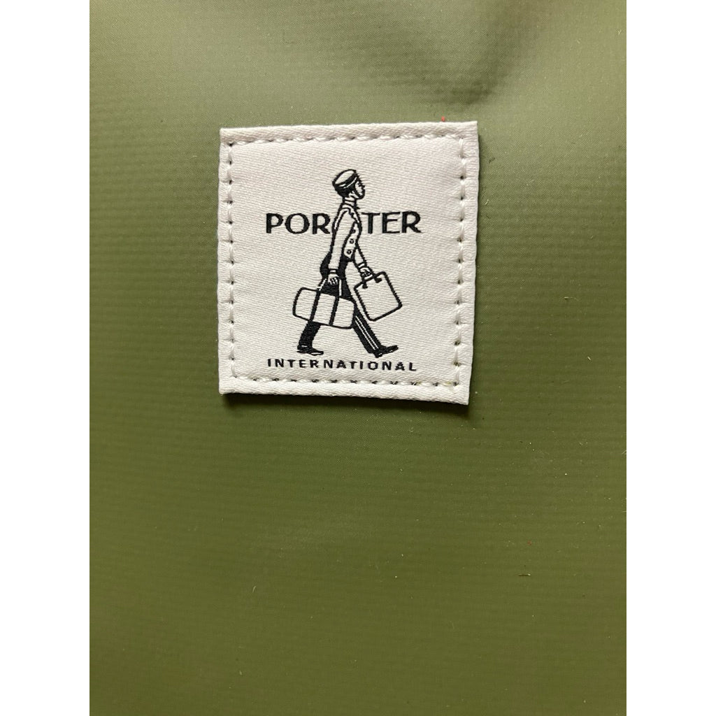 近新品❗️❗️❗️PORTER INTERNATIONAL 綠色 個性側背包
