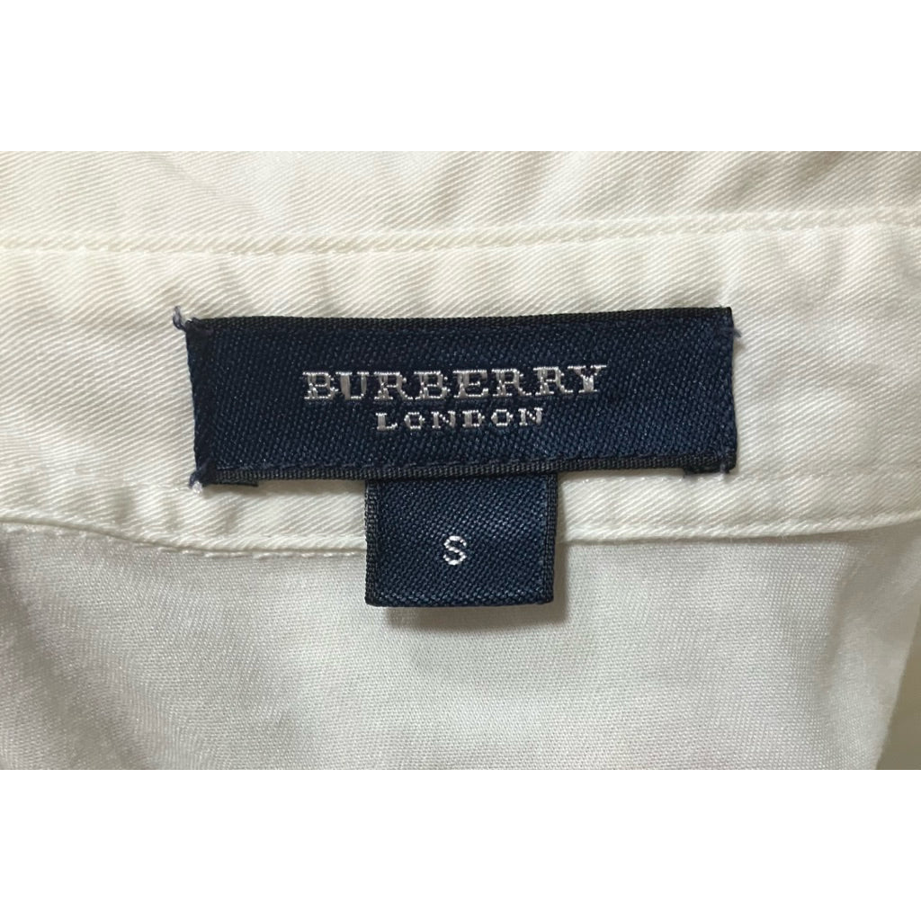 BURBERRY 白色 無袖 背心 襯衫 保證正品