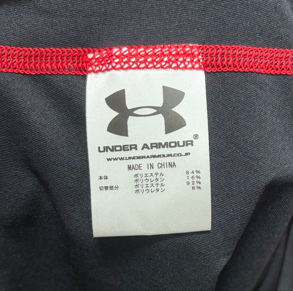 全新品❗️ ❗️ ❗️ UNDER ARMOUR 黑紅色 長袖 運動 上衣 保證正品