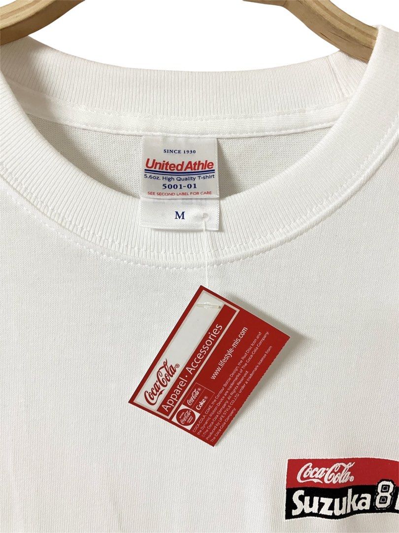 全新品❗️❗️❗️UNITED ATHLE 白色 COCA-COLA SUZUKA 聯名 T恤