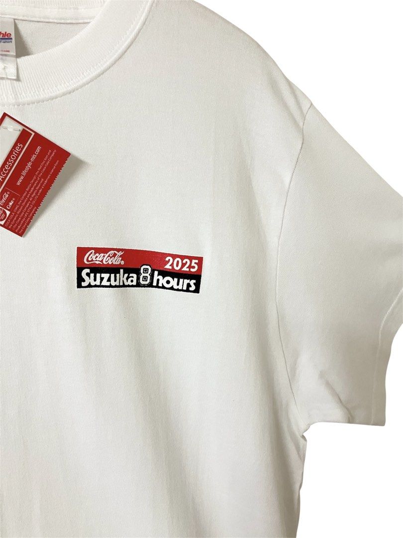 全新品❗️❗️❗️UNITED ATHLE 白色 COCA-COLA SUZUKA 聯名 T恤