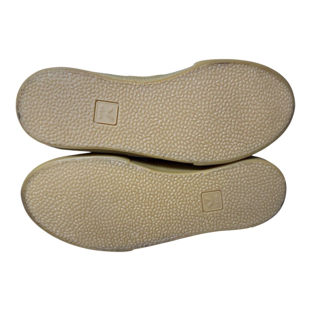 VEJA 銀色皮革 鞋 保證正品