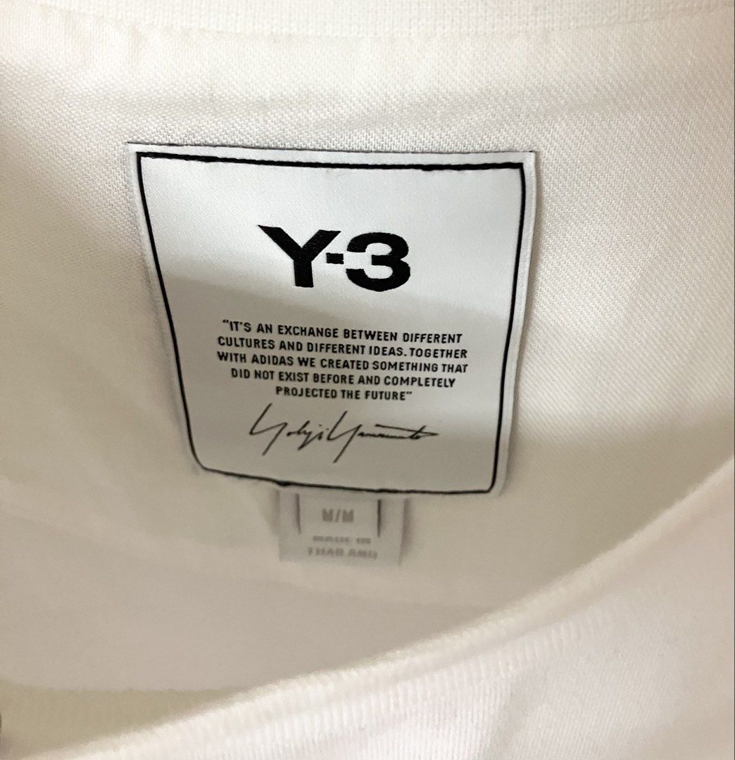 Y-3 山本耀司 YOHJI YAMAMOTO 白色 排汗 短袖 T恤 保證正品