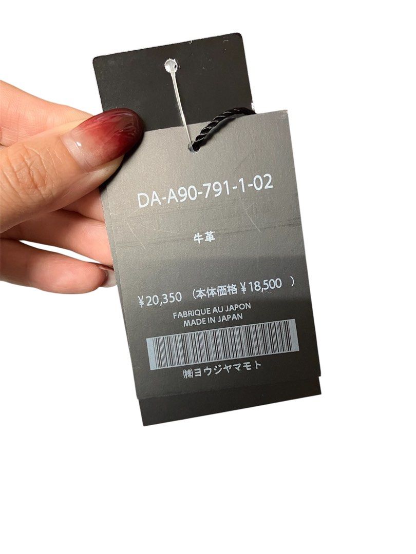 全新品❗️❗️❗️山本耀司 YOHJI YAMAMOTO 黑色 手提 斜背 鏈帶 零錢包 保證正品