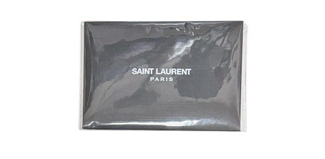 有盒有卡❗️❗️❗️YSL 黑色 魚子醬 短夾 保證正品