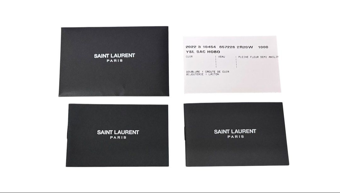 YSL LE 5 A 7 HOBO 光滑小牛皮 肩背包 腋下包 保證正品