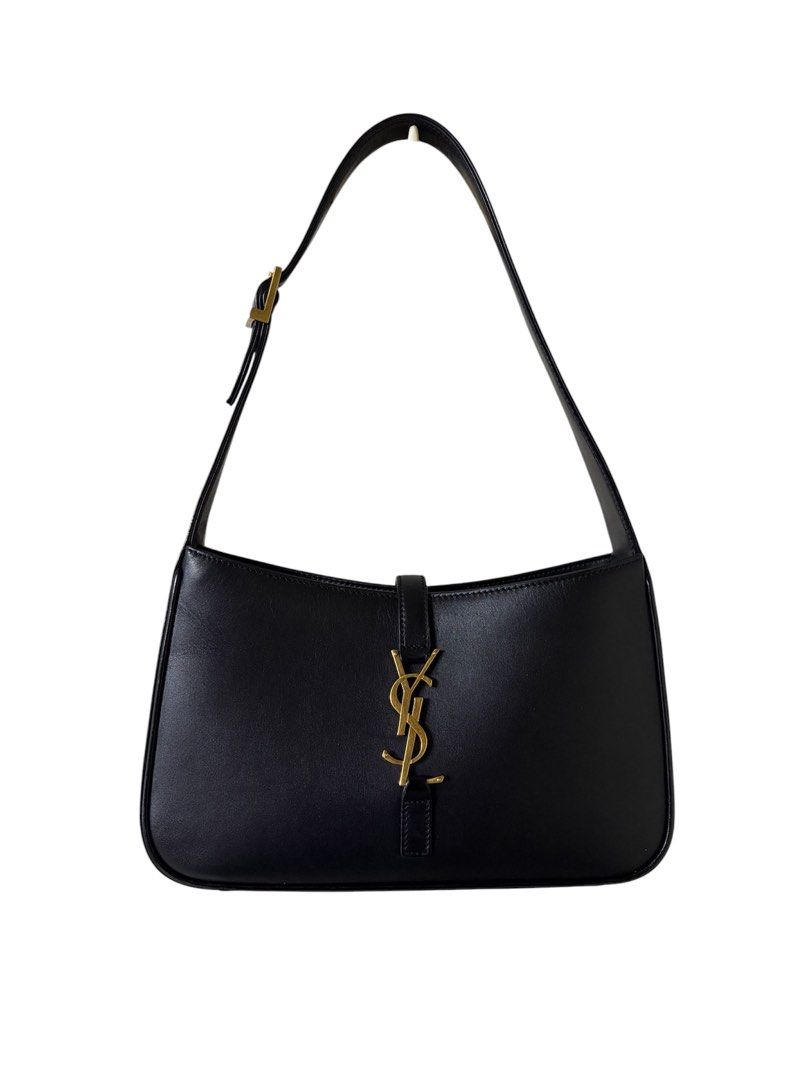 YSL LE 5 A 7 HOBO 光滑小牛皮 肩背包 腋下包 保證正品