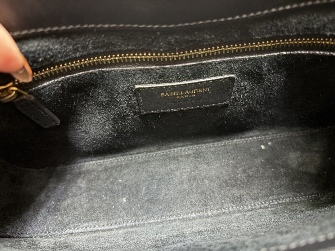 YSL LE 5 A 7 HOBO 光滑小牛皮 肩背包 腋下包 保證正品